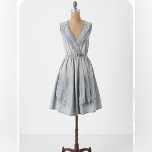 Anthropologie- Maeve Denim Dress